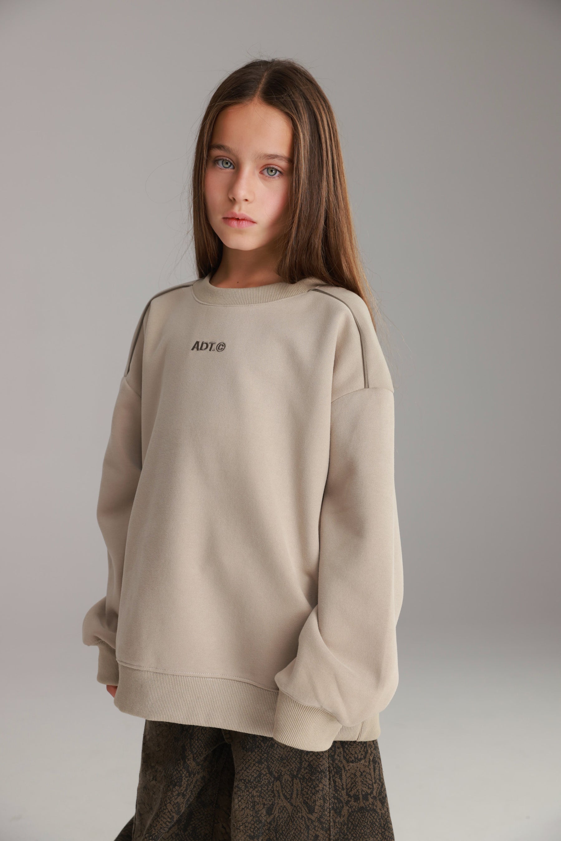 סוויטשירט היילי בז'