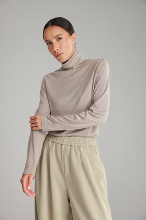 חולצת גולף בריאנה בז'