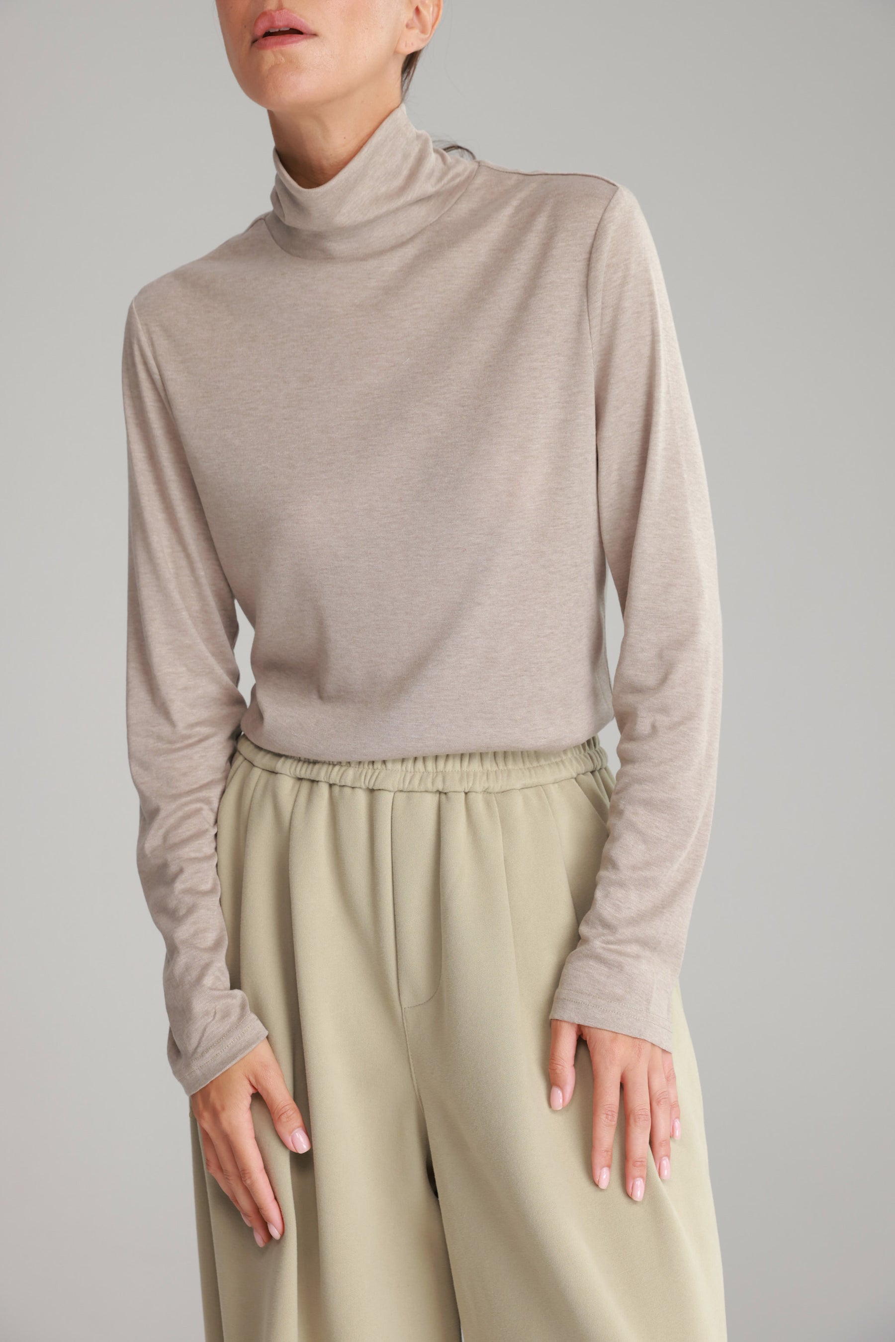 חולצת גולף בריאנה בז'