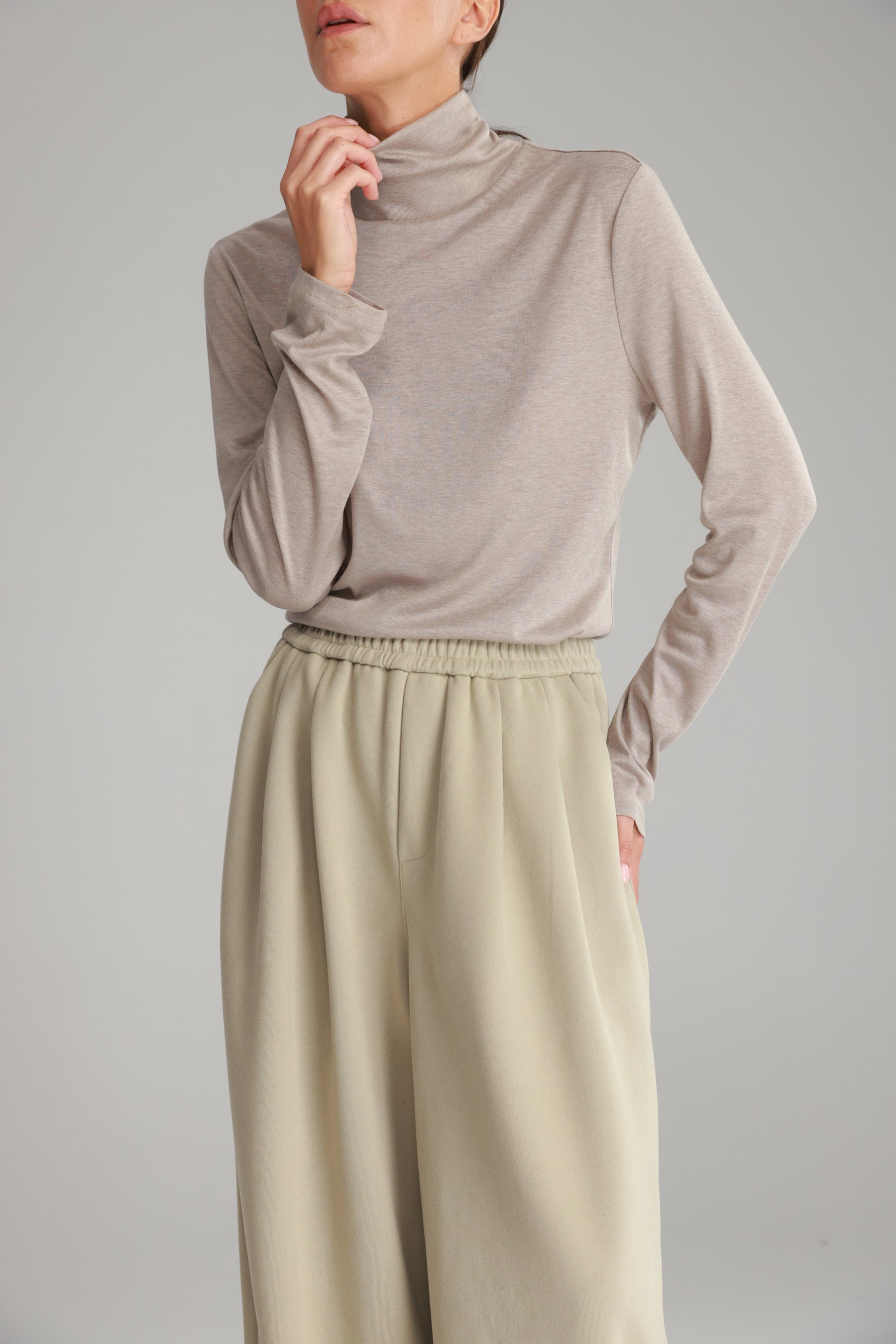 חולצת גולף בריאנה בז'