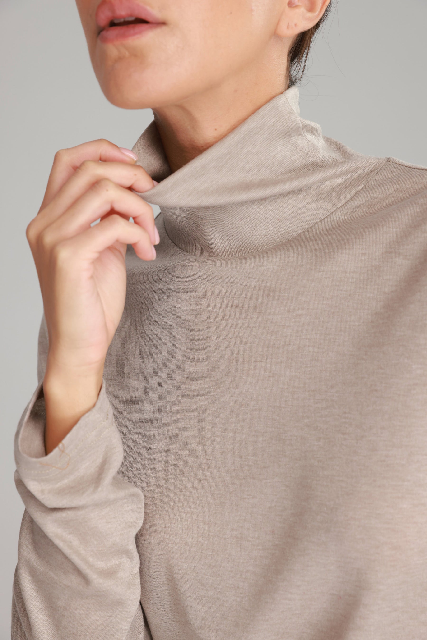 חולצת גולף בריאנה בז'