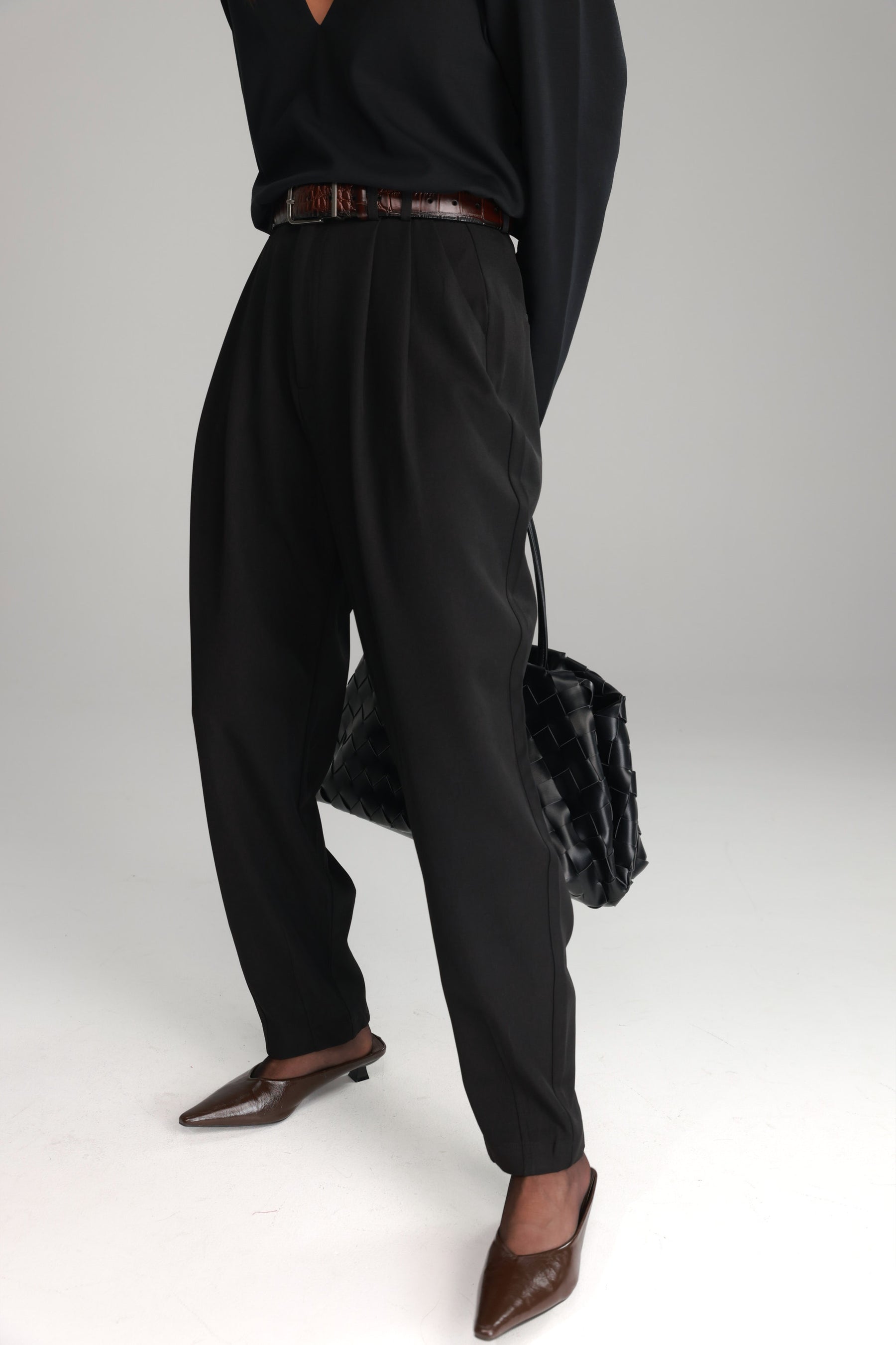 מכנסי אלכסנדרה שחורים