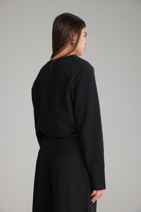 חולצת מרינה שחורה