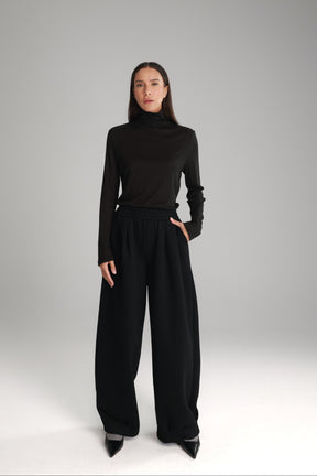 מכנסי בילי שחורים