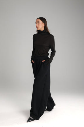 מכנסי בילי שחורים