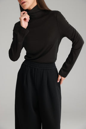 חולצת גולף בריאנה שחורה