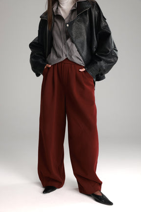 מכנסי בילי בורדו