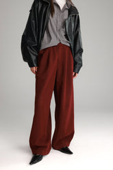 מכנסי בילי בורדו