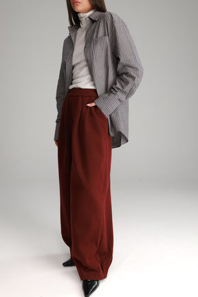 מכנסי בילי בורדו