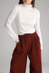 חולצת גולף בריאנה לבנה