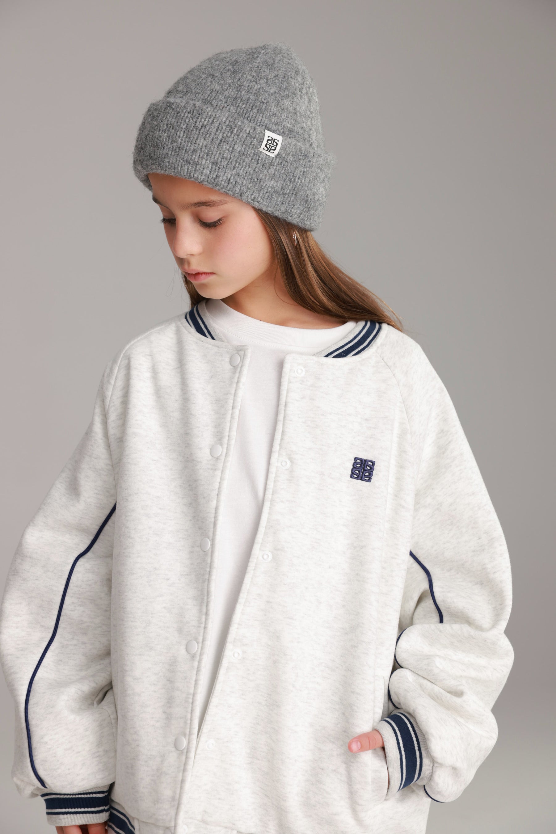 כובע צמר ג'יזל אפור