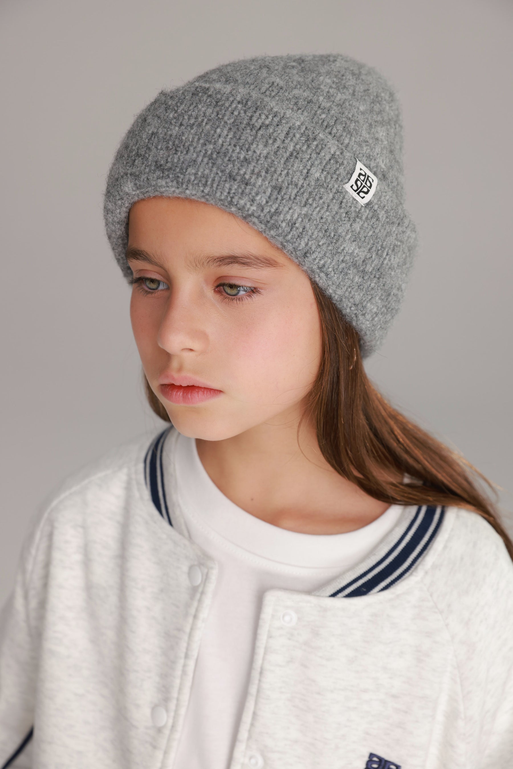 כובע צמר ג'יזל אפור