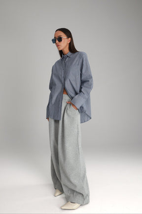 מכנסי בילי אפורים