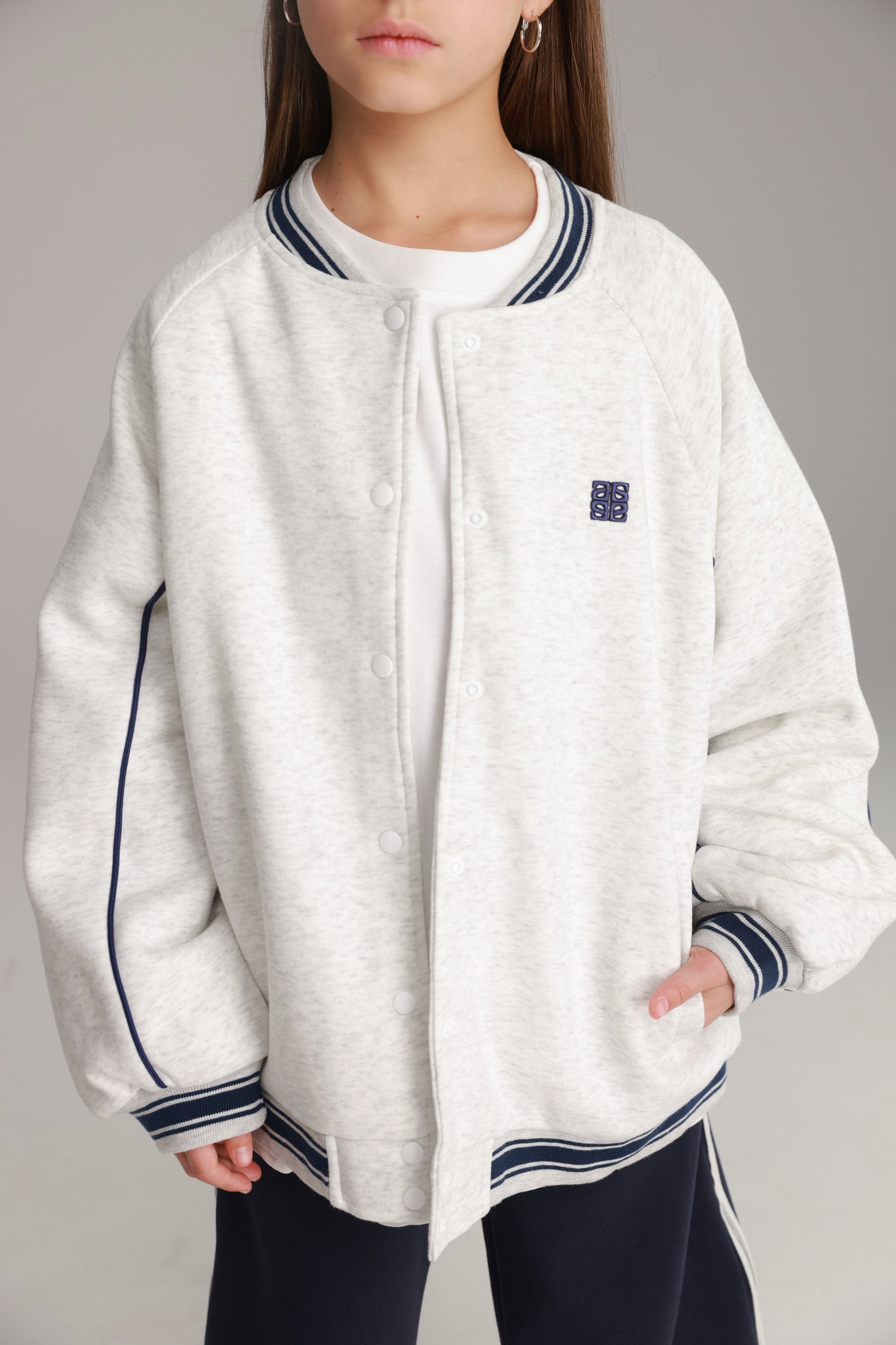 ג'קט אולי אפור בהיר