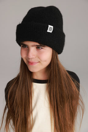 כובע צמר ג'יזל שחור