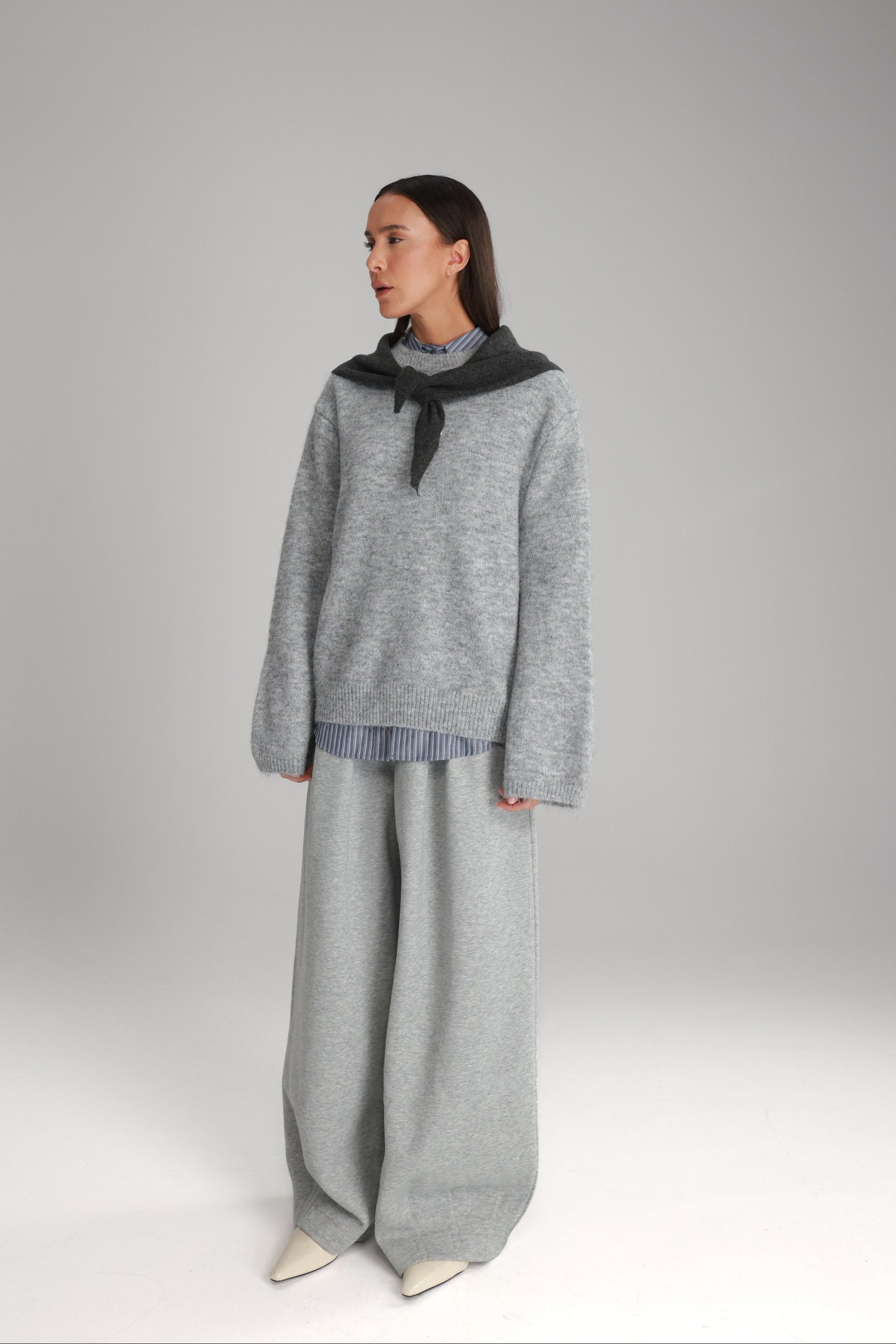 סריג ליב אפור