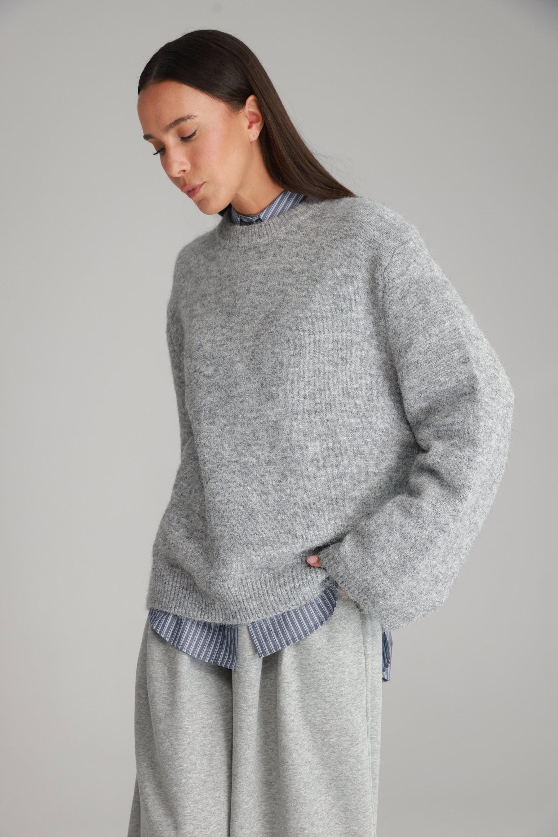 סריג ליב אפור