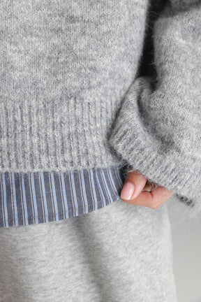 סריג ליב אפור