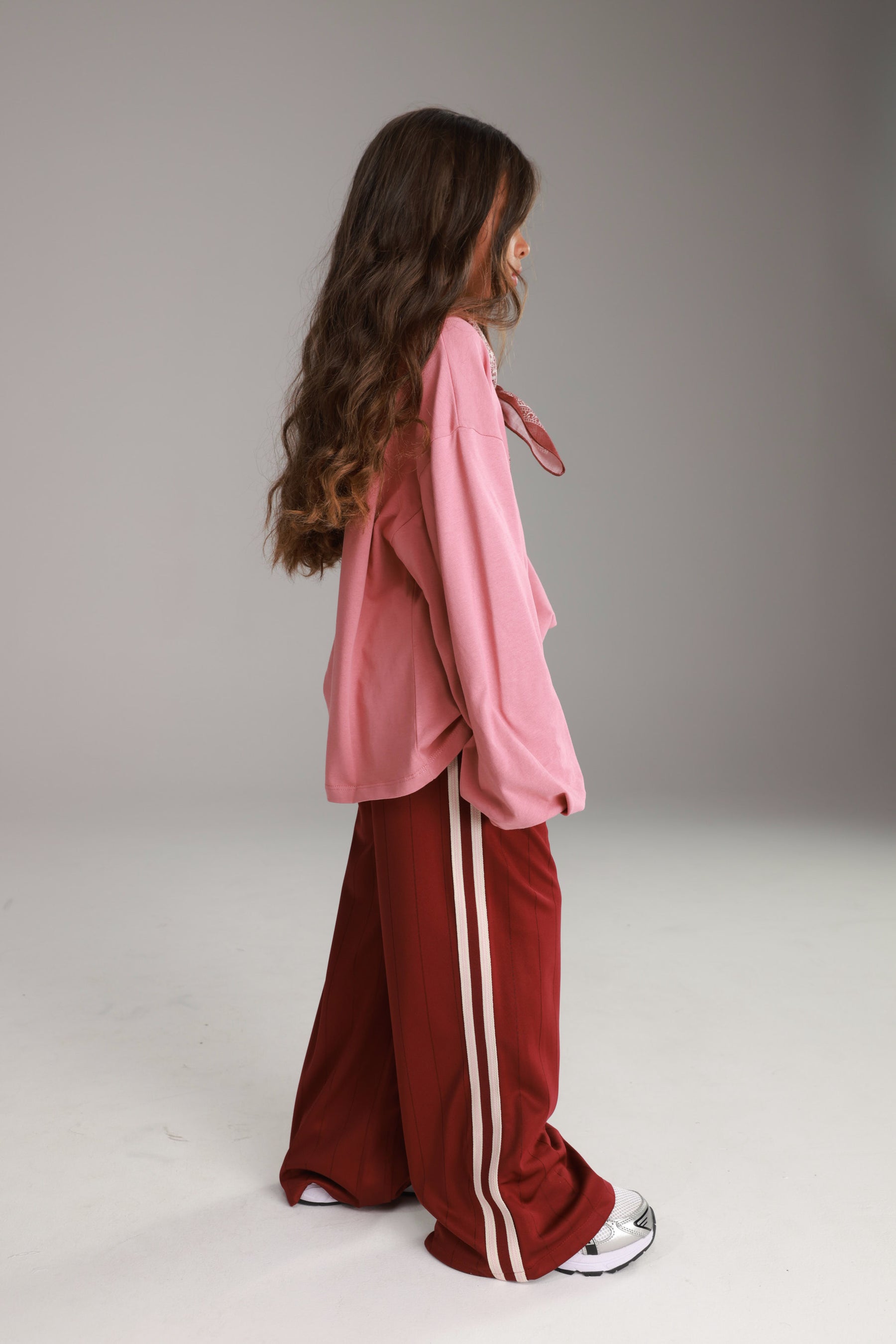 מכנסי ננסי בורדו