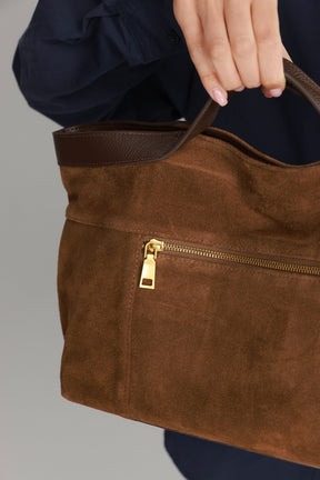 תיק רייצ'ל חום