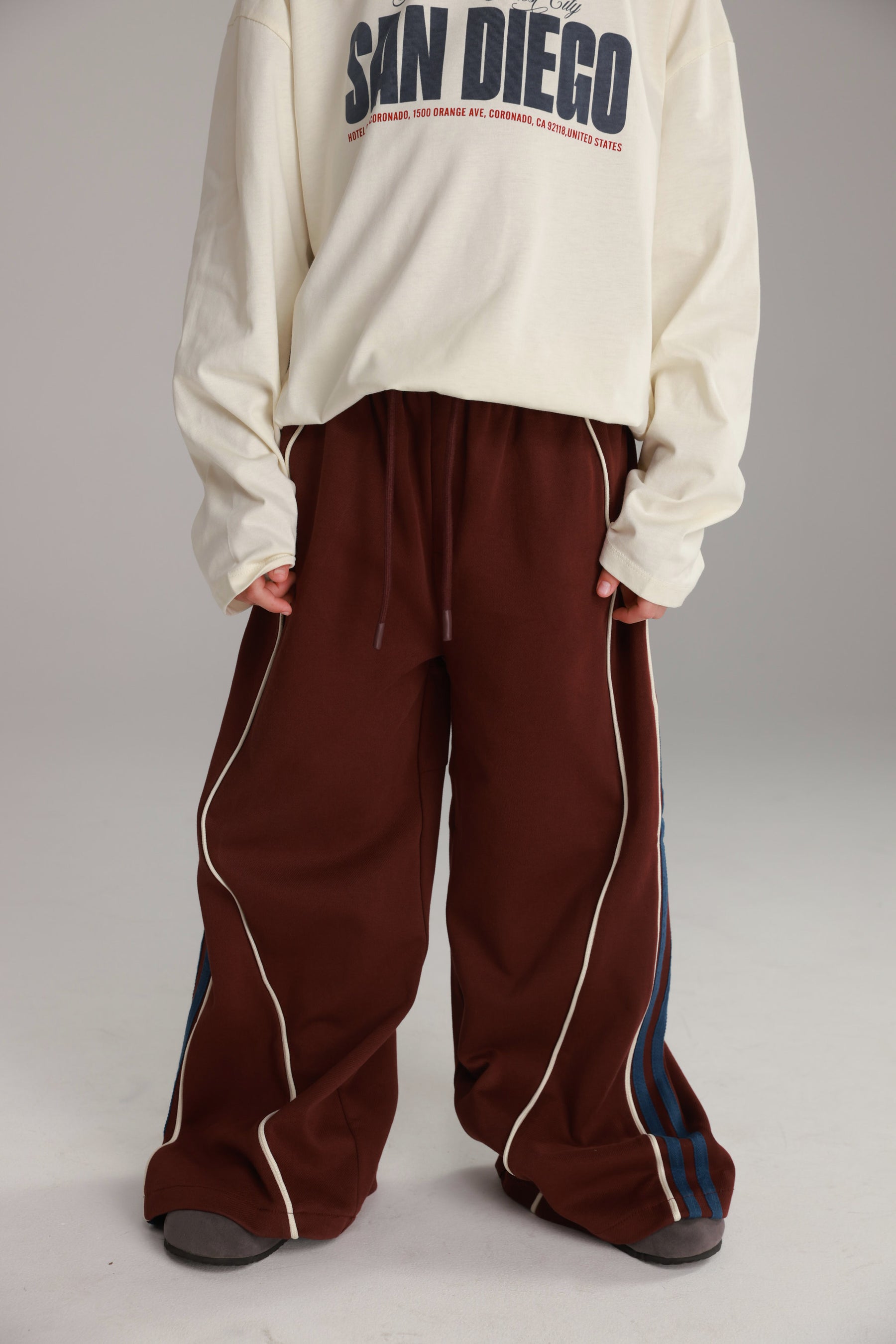 מכנסי רוז בורדו