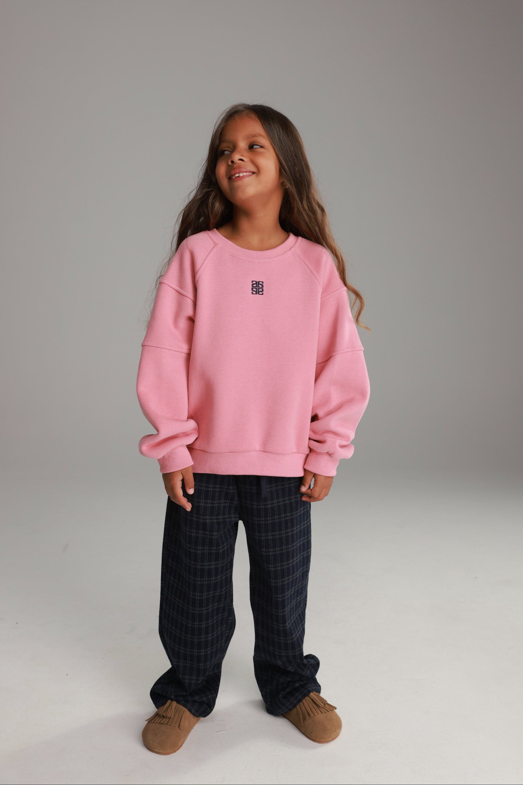 סוויטשירט נינה ורוד