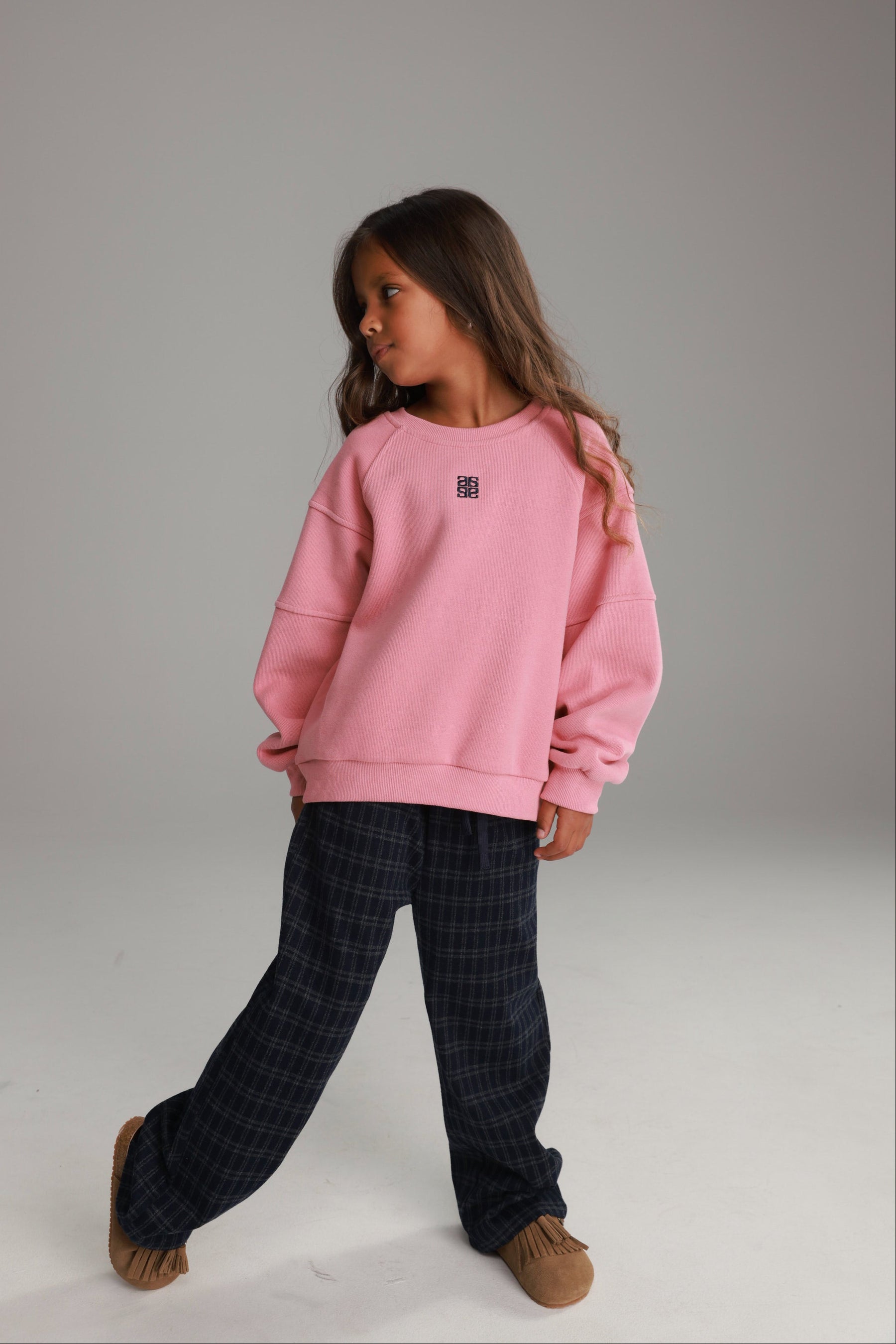 סוויטשירט נינה ורוד