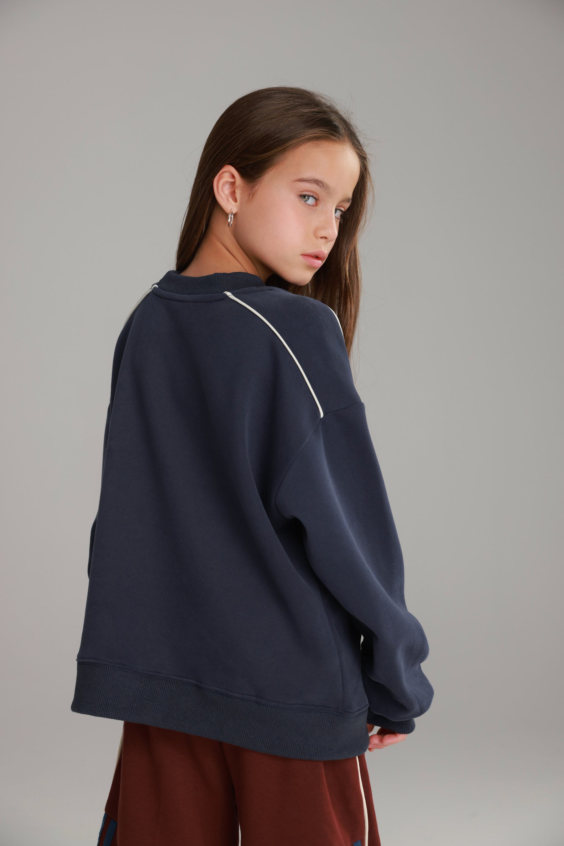 סוויטשירט היילי נייבי