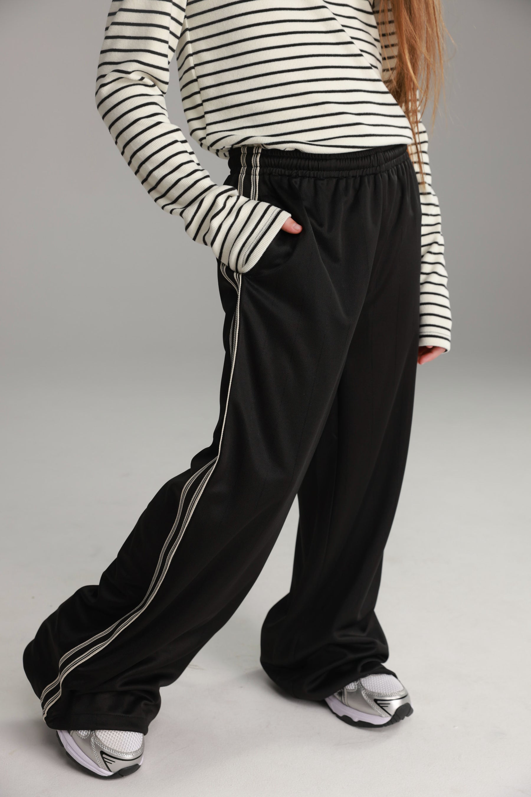 מכנסי ננסי שחורים