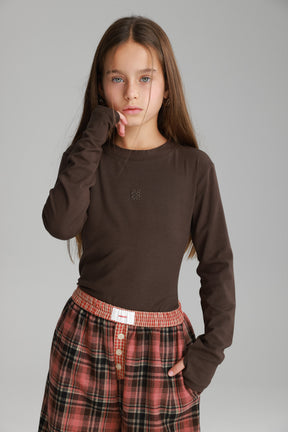 מכנסי נאלי משבצות אדום