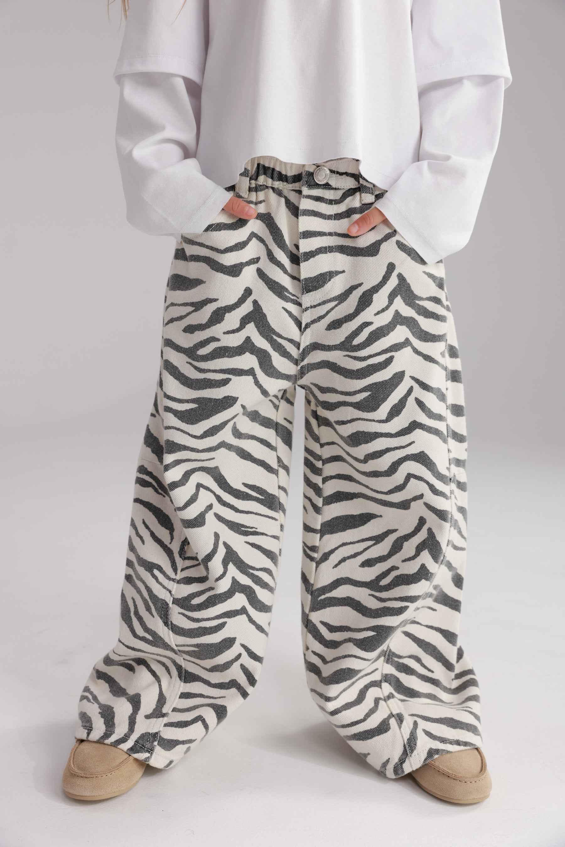 ג'ינס מרינה זברה