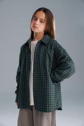 חולצת מרטין מכופתרת ירוקה