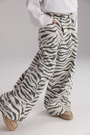 ג'ינס מרינה זברה