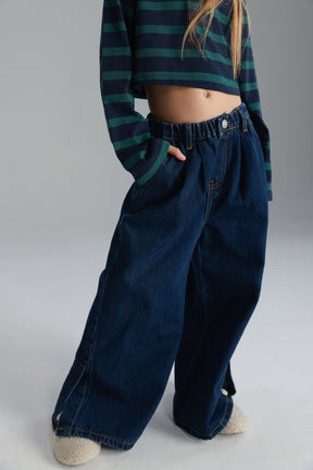 ג'ינס נילי כחול כהה