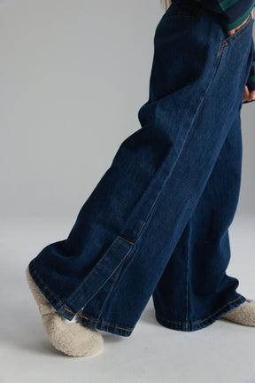 ג'ינס נילי כחול כהה