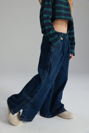 ג'ינס נילי כחול כהה