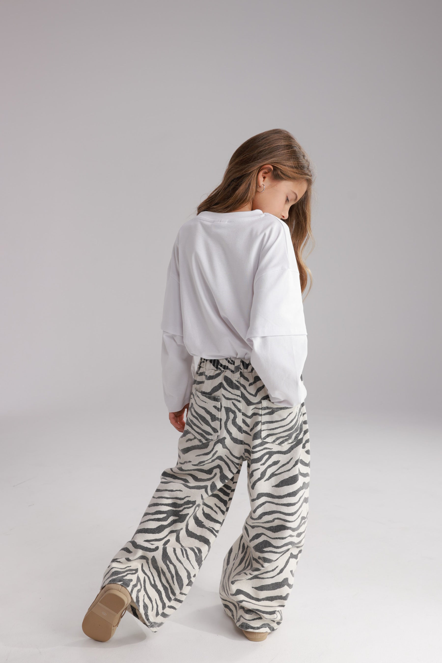 ג'ינס מרינה זברה