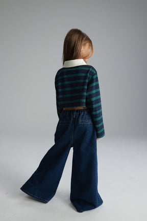 ג'ינס נילי כחול כהה