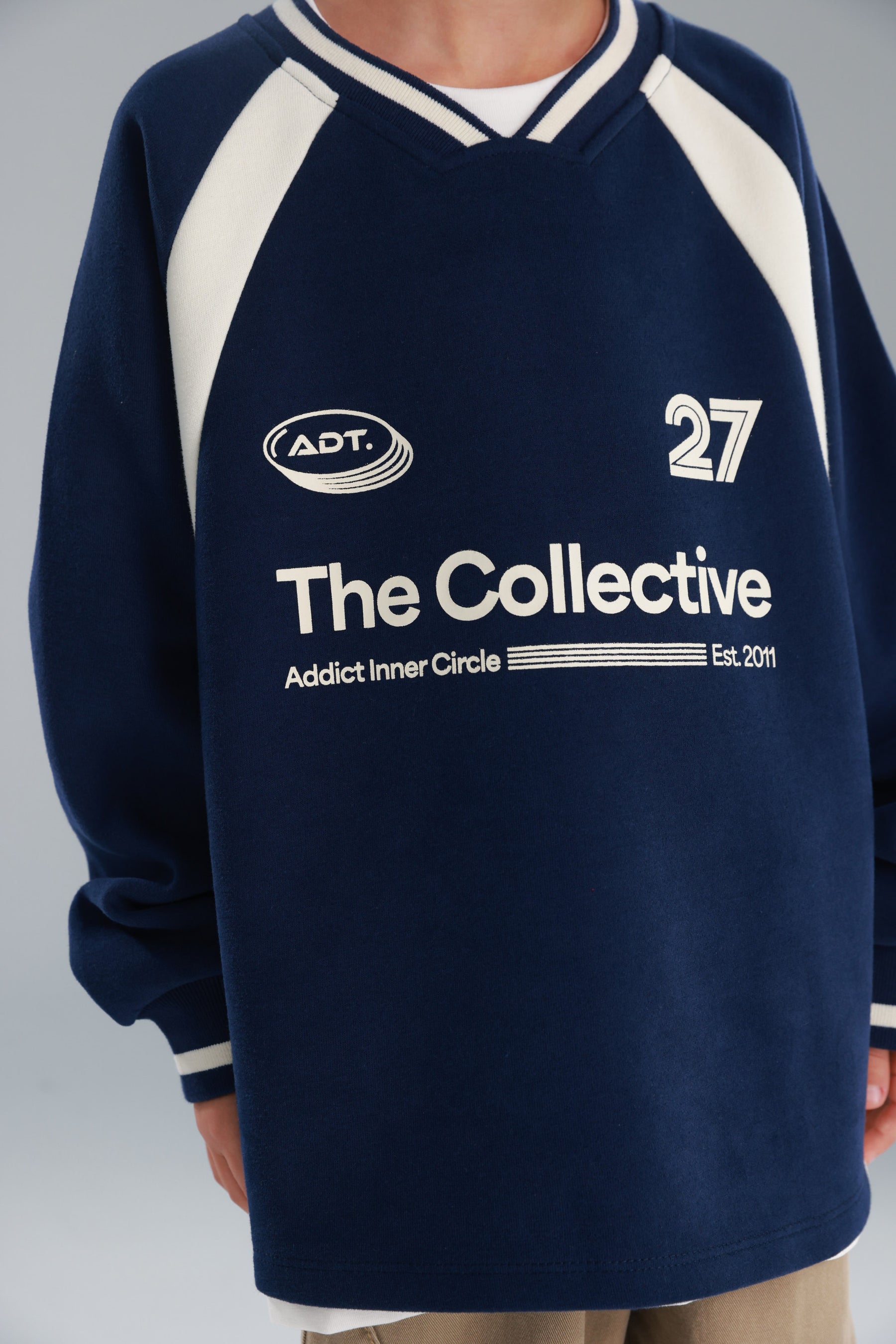 סוויטשירט קולי נייבי