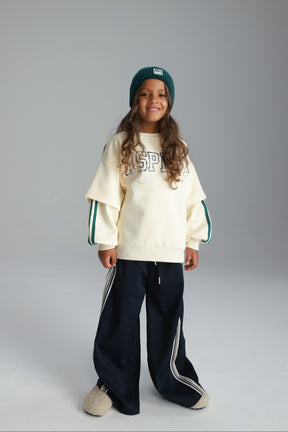 סוויטשירט אנני שמנת