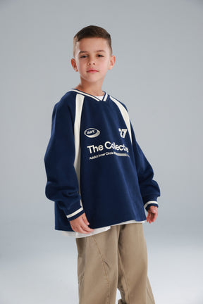 סוויטשירט קולי נייבי