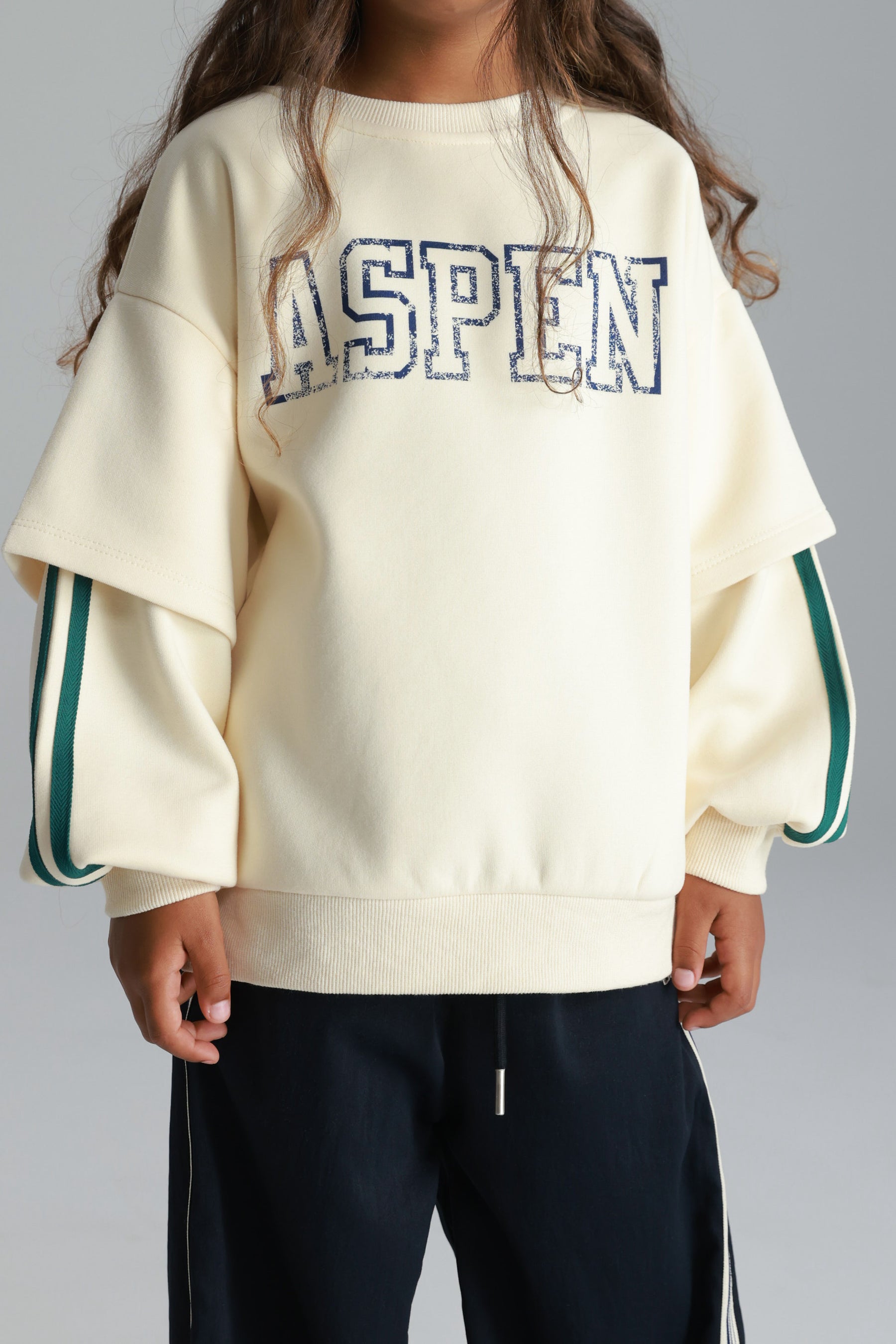 סוויטשירט אנני שמנת