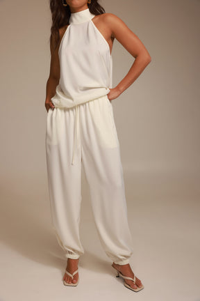 מכנסי סיאל שמנת