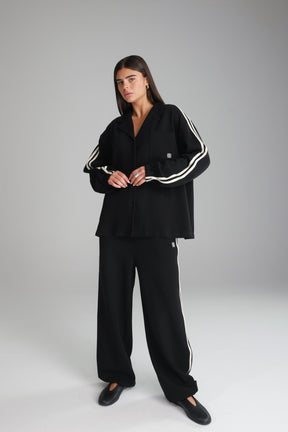 חליפת מלאני שחורה