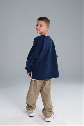 סוויטשירט קולי נייבי