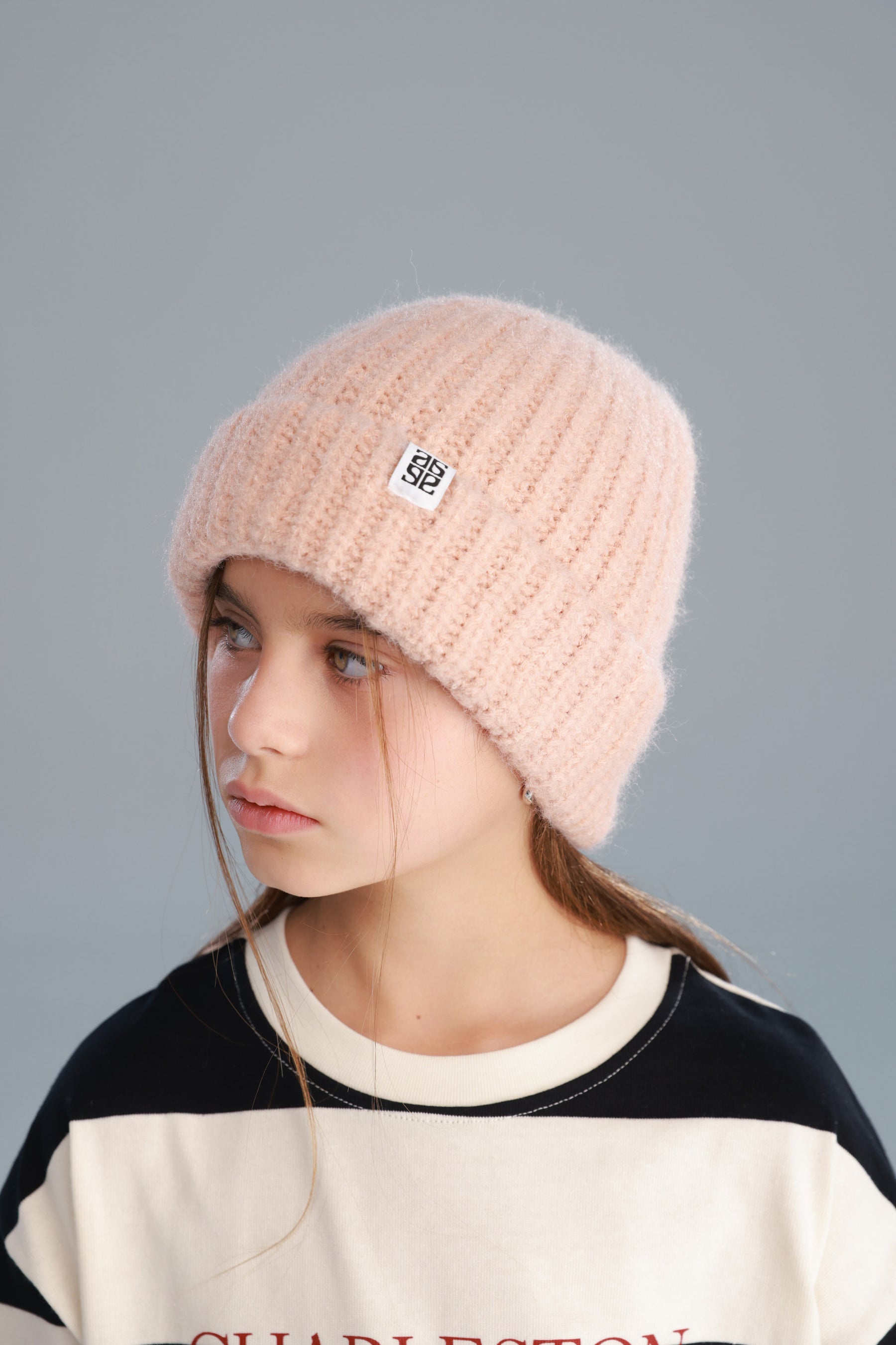 כובע צמר טומי ורוד