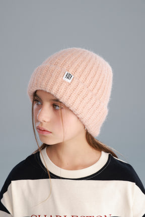 כובע צמר טומי ורוד