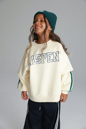 סוויטשירט אנני שמנת