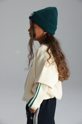 סוויטשירט אנני שמנת