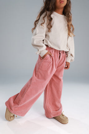 מכנסי לינדזי ורודים